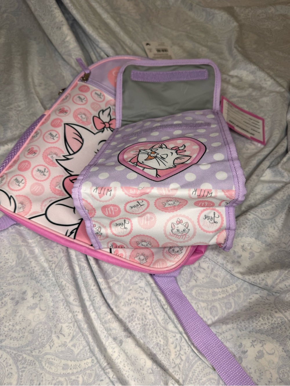 The Aristocats Marie & Milk 5 Piece Backpack Set - Picture 6 of 10
